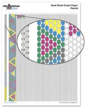 Printable beading pattern